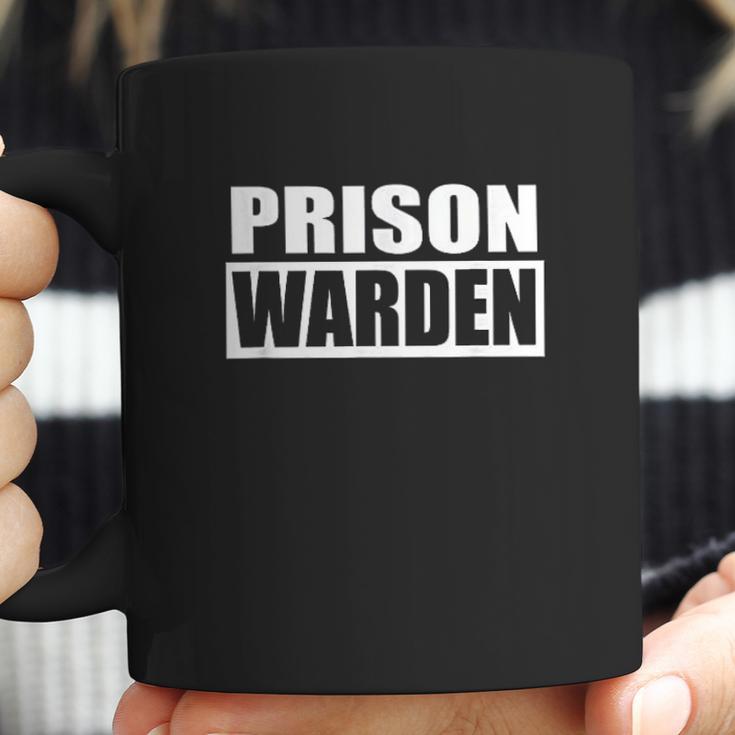 Prison Warden For Halloween Prison Costume Coffee Mug