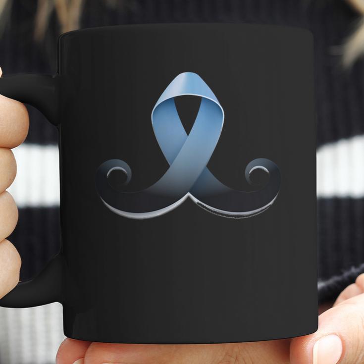 Prostate Awareness Ribbon Mustache Coffee Mug