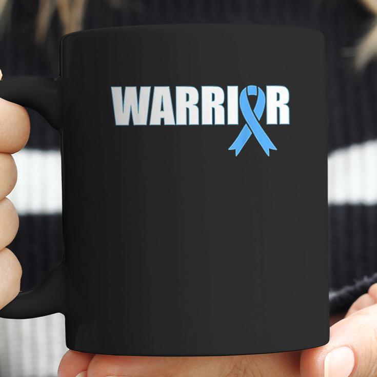 Prostate Warrior Light Blue Ribbon Coffee Mug