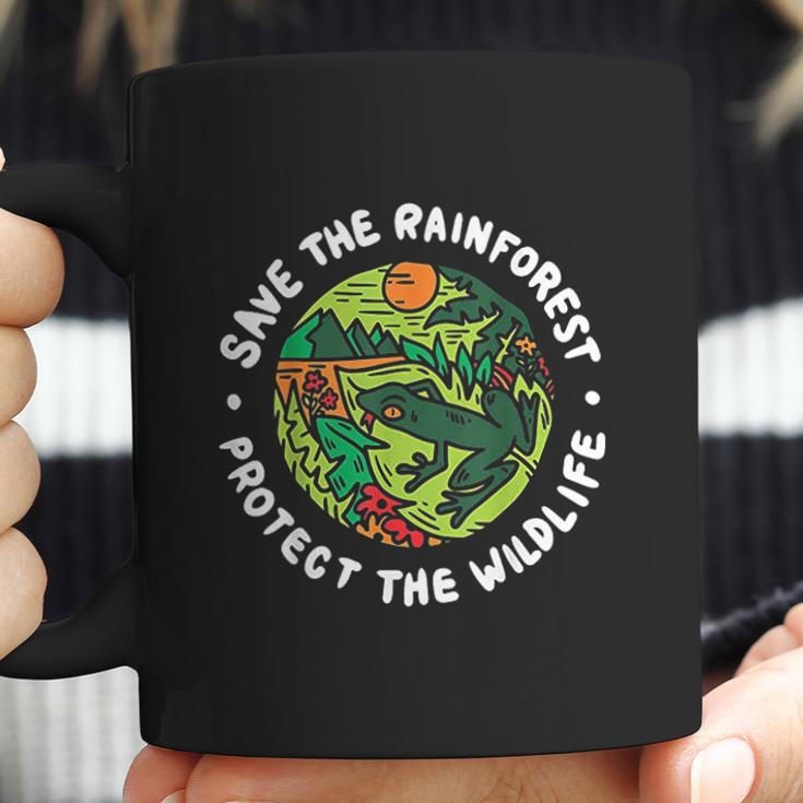 Protect The Wildlife Save The Rainforest Environmental Coffee Mug