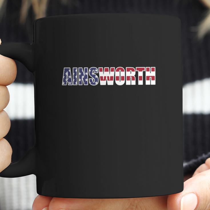 Proud American Ainsworth Gifts Tees Hoodies Sweat Shirts Tops Coffee Mug