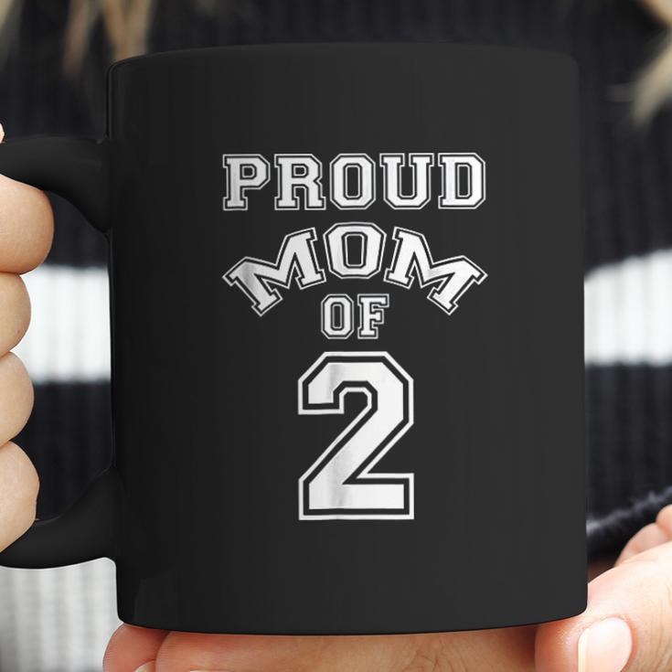 Proud Mom Of 2 Mothers Day Gift Coffee Mug