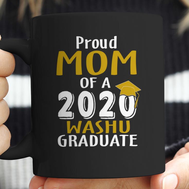 Proud Mom Of A 2020 Washu Washington University Graduate Coffee Mug