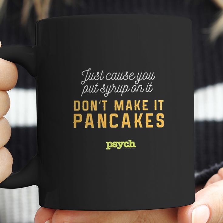 Psych Shawn Spencer Pancakes Coffee Mug