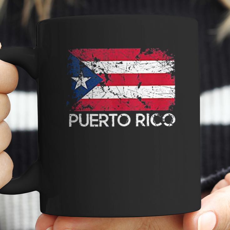 Puerto Rican Flag Design | Vintage Made In Puerto Rico Gift Coffee Mug