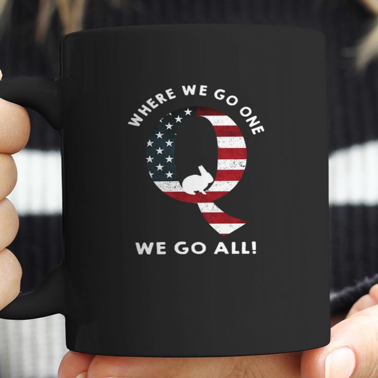 Q Anon Where We Go One We Go All Qanon Shirt Coffee Mug