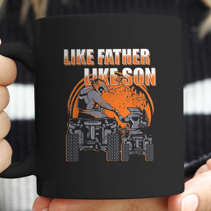 Quad Bike Like Father Like Son Four Wheeler Atv Gift Coffee Mug