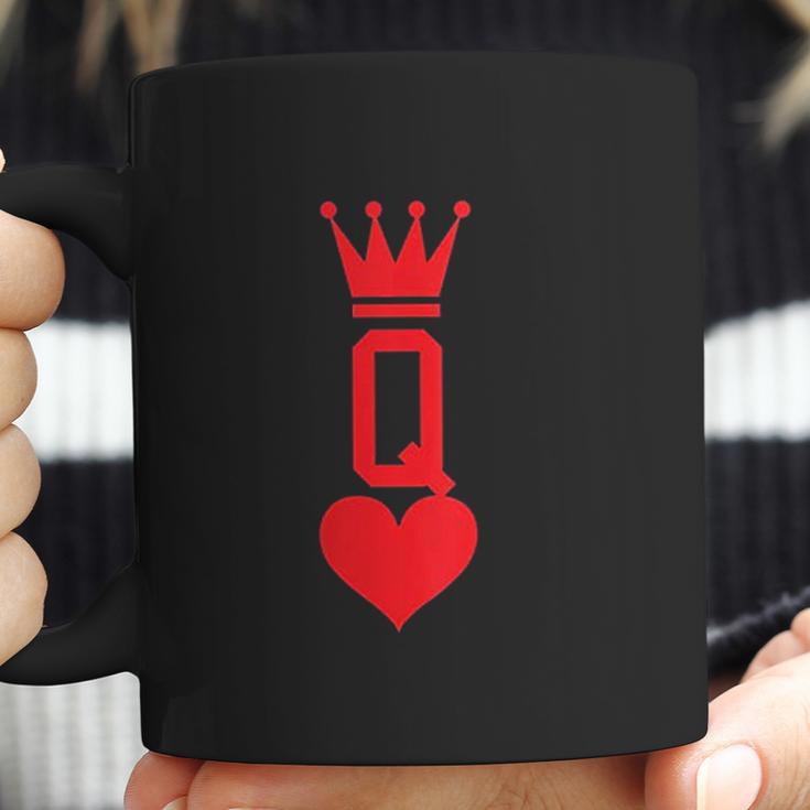 Queen Of Hearts Gift Playing Card Halloween Costume Coffee Mug