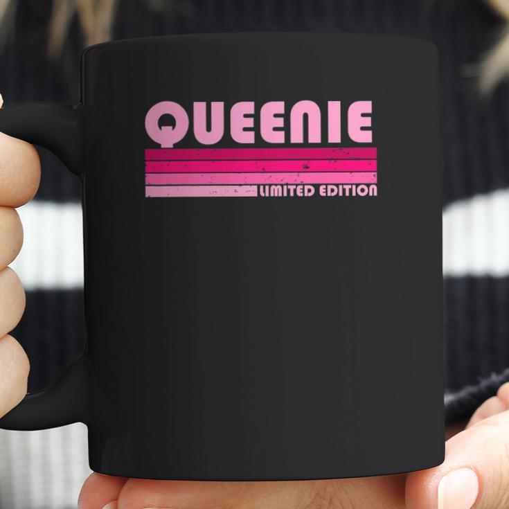 Queenie Name Personalized Retro Vintage 80S 90S Birthday Coffee Mug