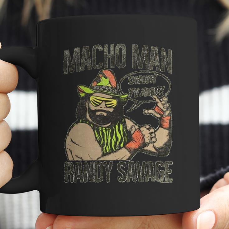 Randy Macho Man Savage Oh Yeah Graphic Coffee Mug