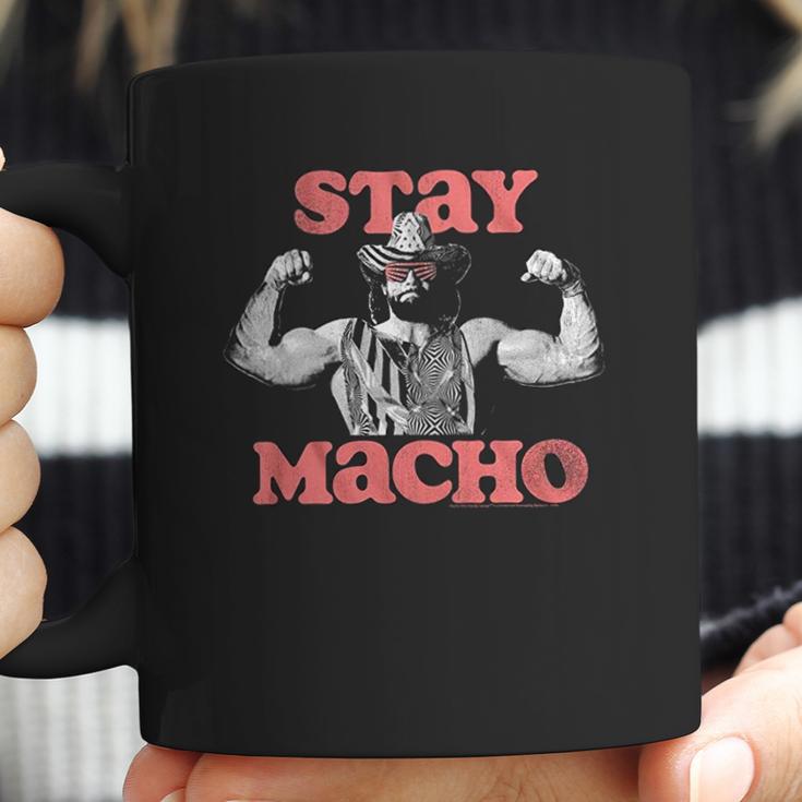 Randy Macho Man Savage Stay Macho Coffee Mug