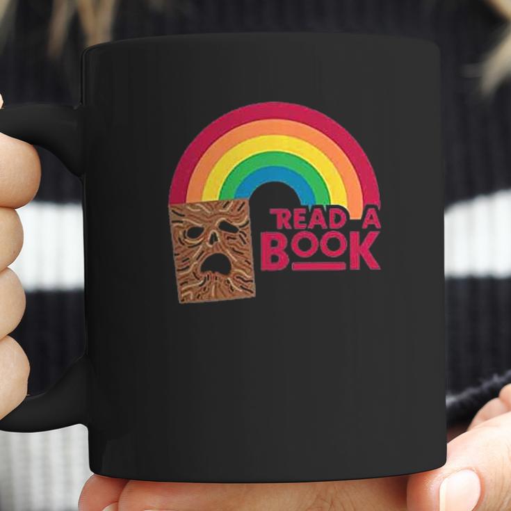 Read A Book Necronomicon Rainbow Funny Horror Graphic Coffee Mug