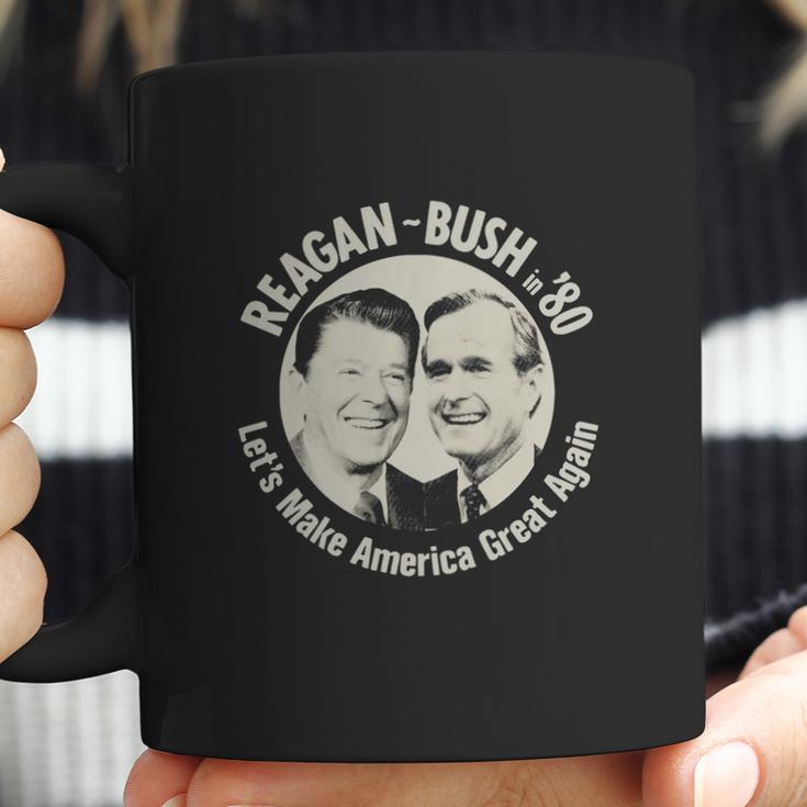 Reagan Bush 80 Campaign Coffee Mug