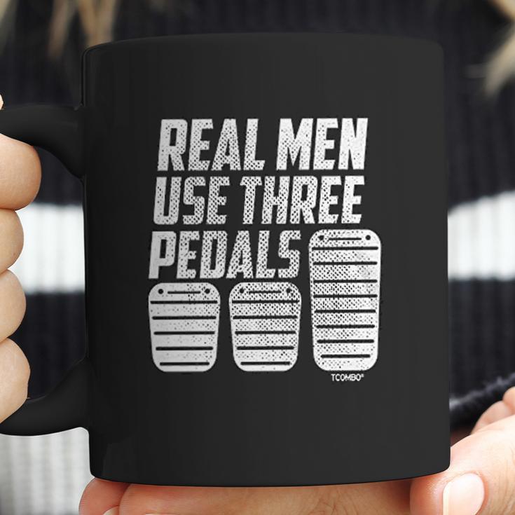 Real Men Use Three Pedals Clutch Car Lover Coffee Mug