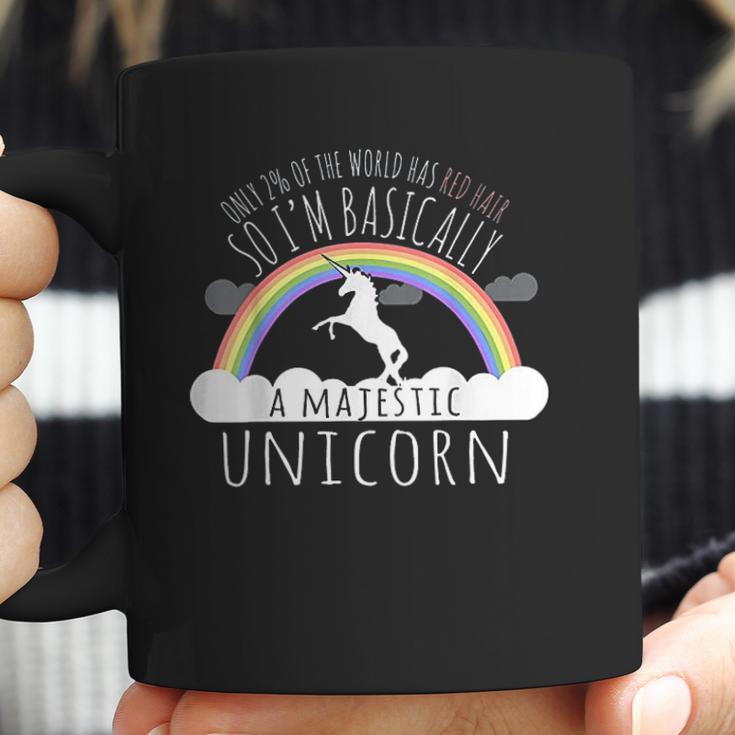 Redhead Majestic Unicorn Coffee Mug