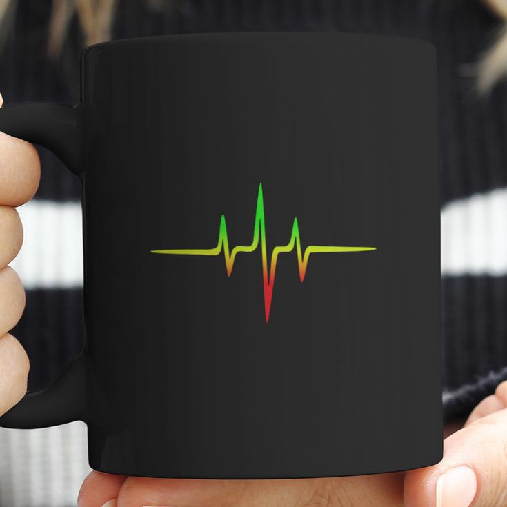 Reggae Music Pulse Frequency Coffee Mug