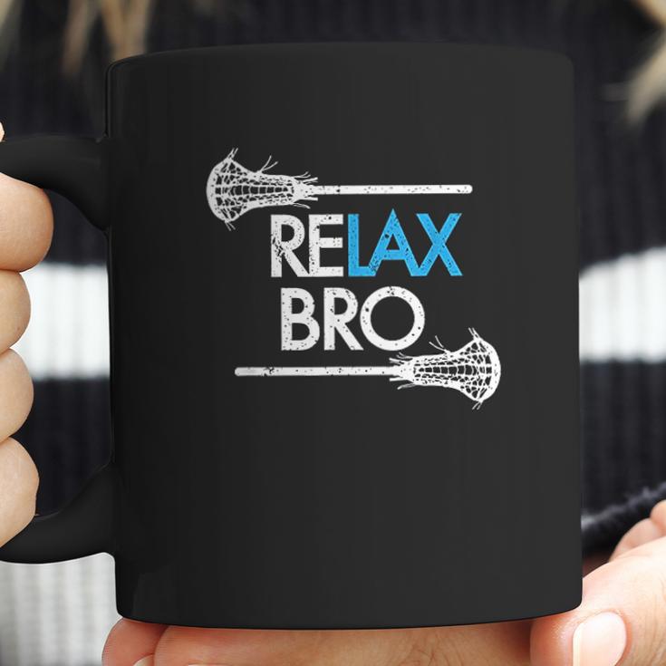 Relax Bro Unny Lax Team Lacrosse Coffee Mug