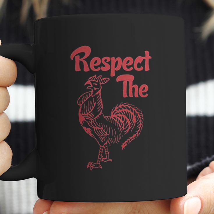 Respect The Sriracha Hot Sauce Officially Licensed Fitted Coffee Mug