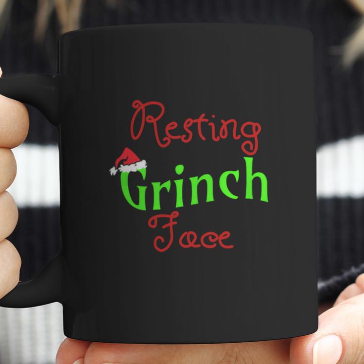 Resting Grinch Face Grinch Stole Christmas Coffee Mug