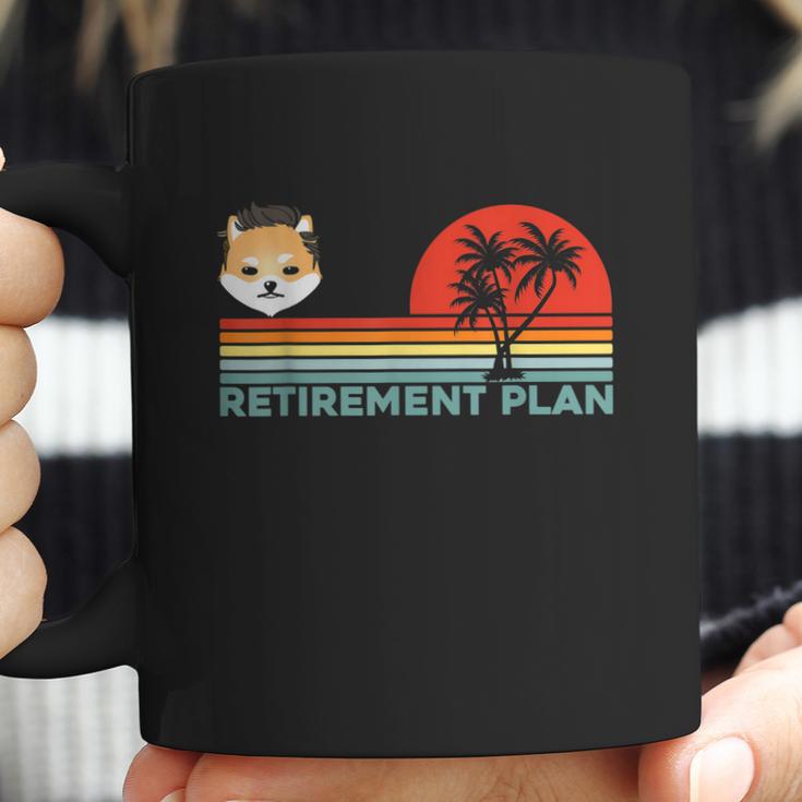 Retirement Plan Dogelon Mars Elon Coin Token Blockchain Coffee Mug