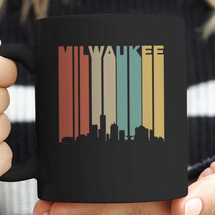 Retro 1970S Milwaukee Wisconsin Downtown Skyline T-Shirt Coffee Mug