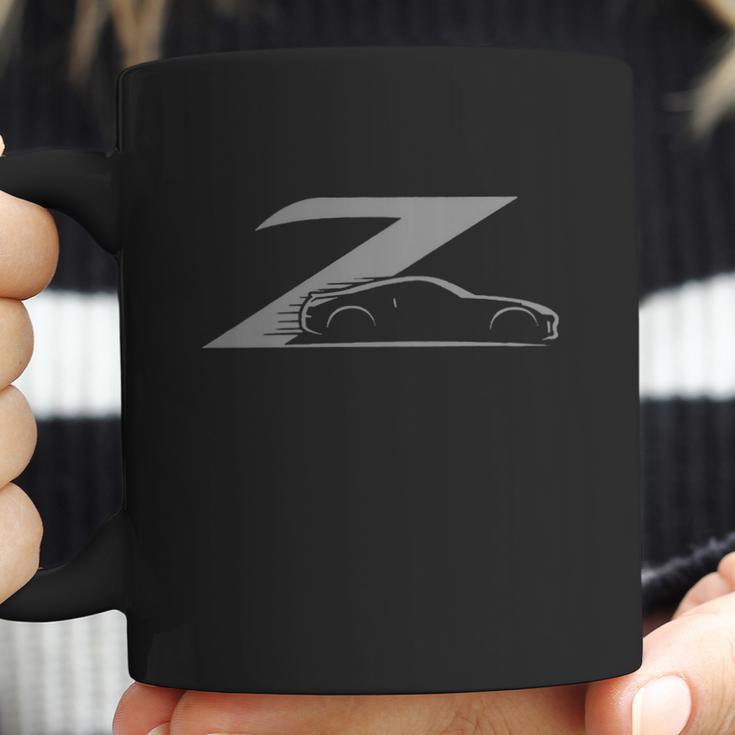 Retro 350Z Car Mono Art Coffee Mug