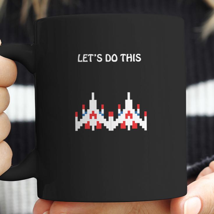 Retro 80S Arcade Game Galaga Challengeby Nerd Digs Coffee Mug