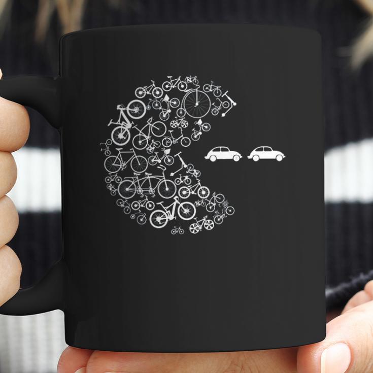 Retro Arcade Video Game Bicycle Bike Car 80Th 90Th Biking Coffee Mug