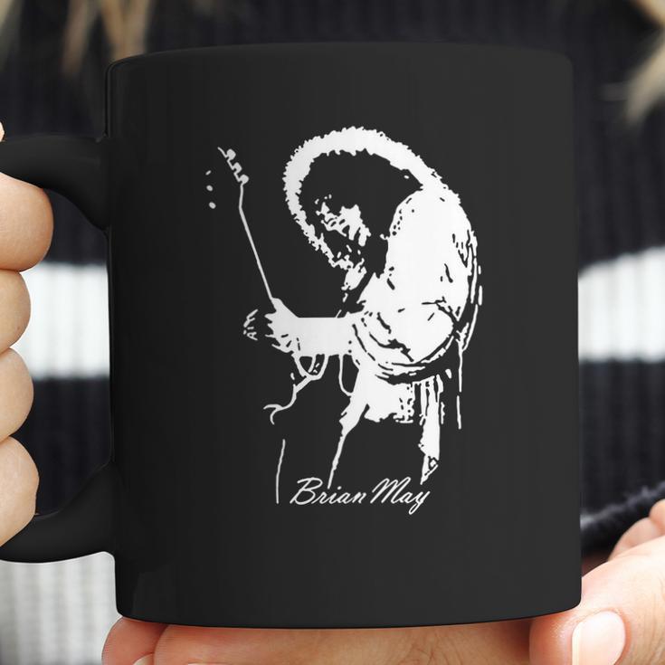 Retro Graphic Brian May Art Coffee Mug