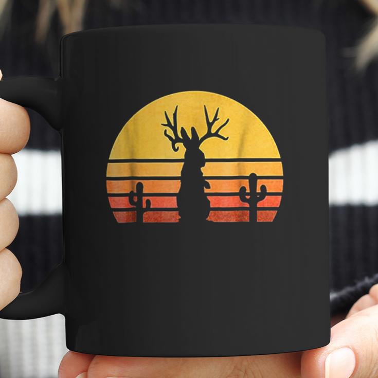 Retro Eighties Jackalope Coffee Mug