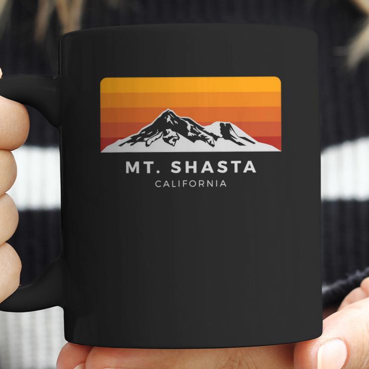 Retro Mount Shasta California Sunset Shirt Coffee Mug