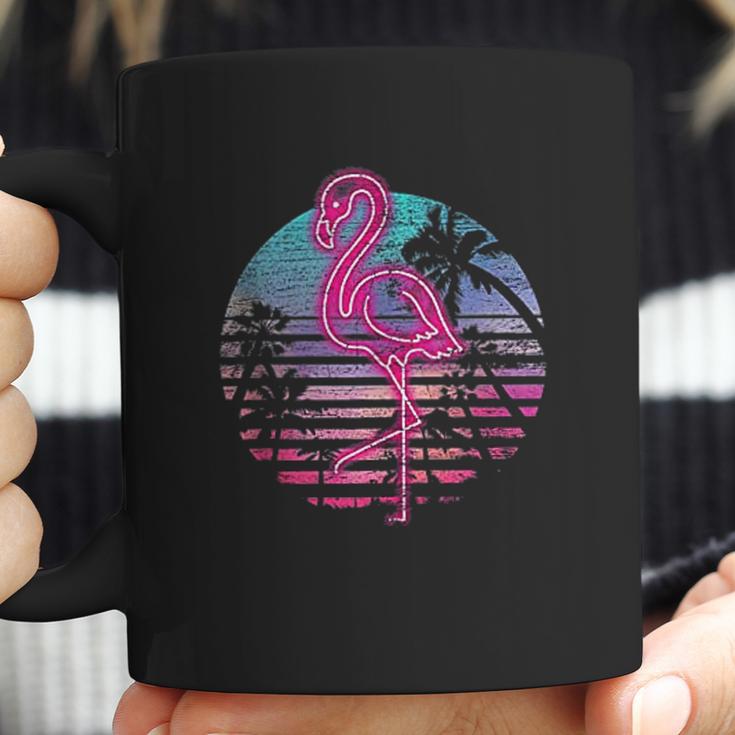 Retro Tropic Flamingo Coffee Mug