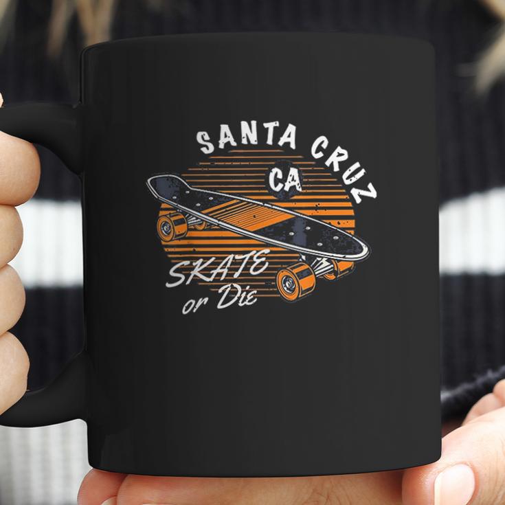 Retro Vintage Santa Cruz California Skateboard Street Wear Coffee Mug