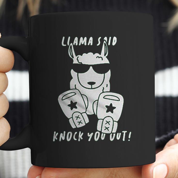 Retta Llama Said Knock You Out Coffee Mug