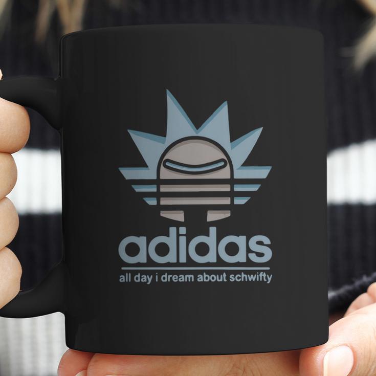 Rick Adidas All Day I Dream About Schwifty Shirt Coffee Mug