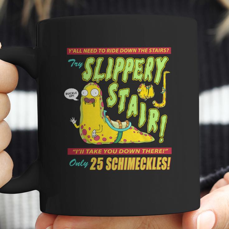 Rick &Ampamp Morty Slippery Stair Coffee Mug