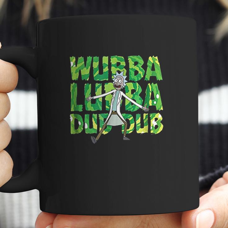 Rick And Morty Wubba Lubba Dub Dub Portal Letters Coffee Mug