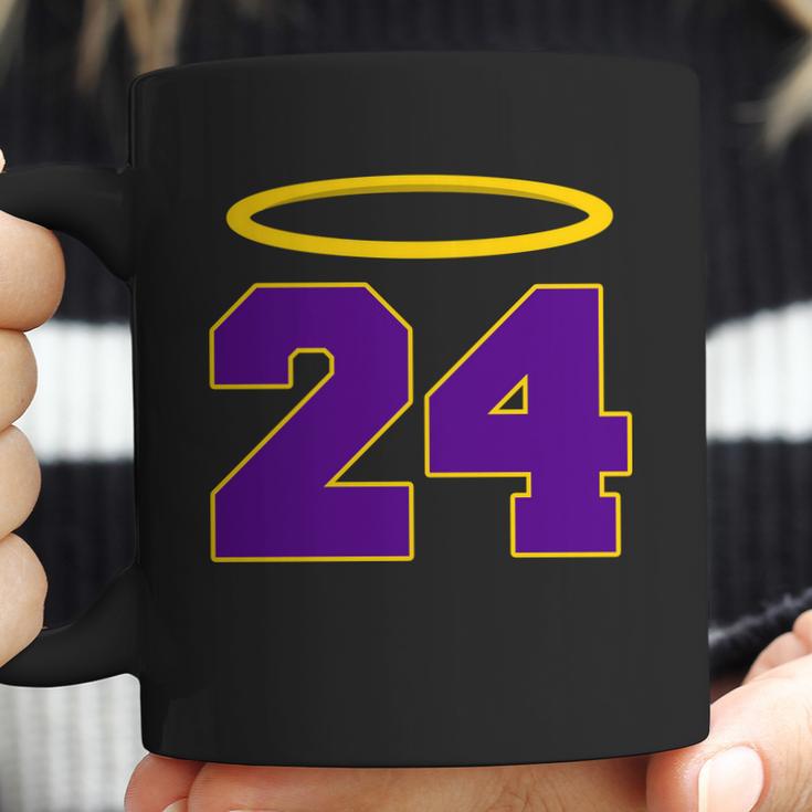 Rip Kobe 24 Halo Angel Tribute Coffee Mug