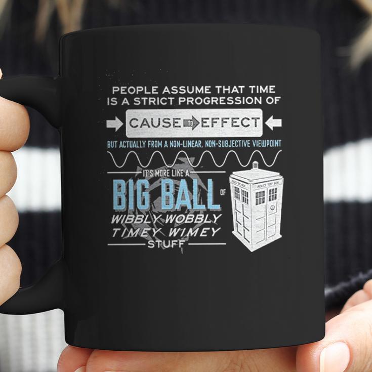 Ripple Junction Doctor Who Wibbly Wobbly Quote Coffee Mug