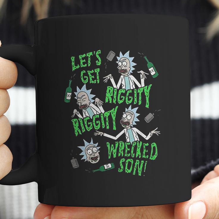 Ripple Junction Rick And Morty Riggity Riggity Wrecked Coffee Mug