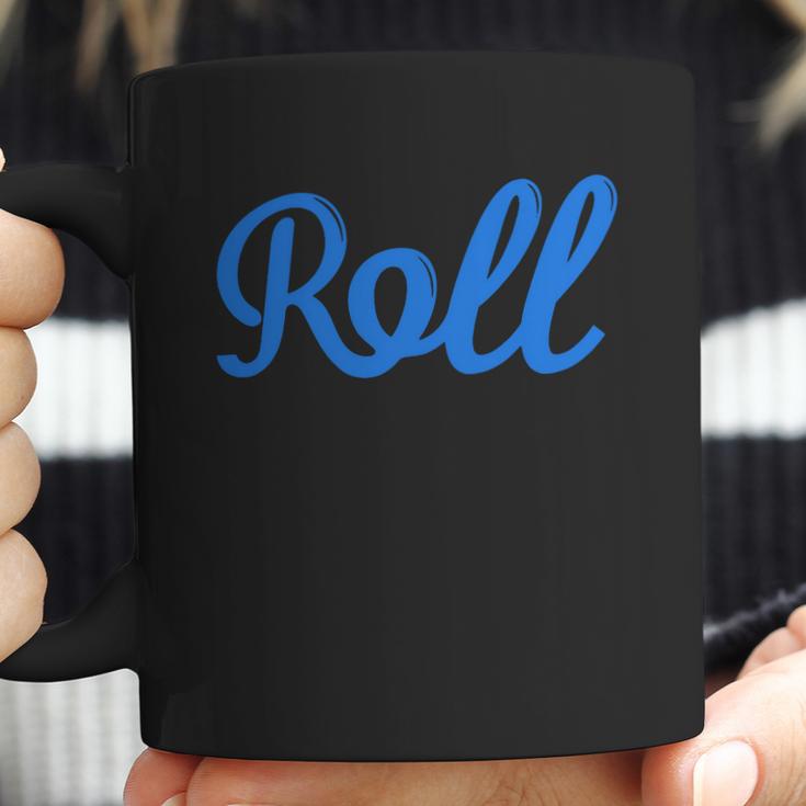 Roll Jiu Jitsu Blue Coffee Mug