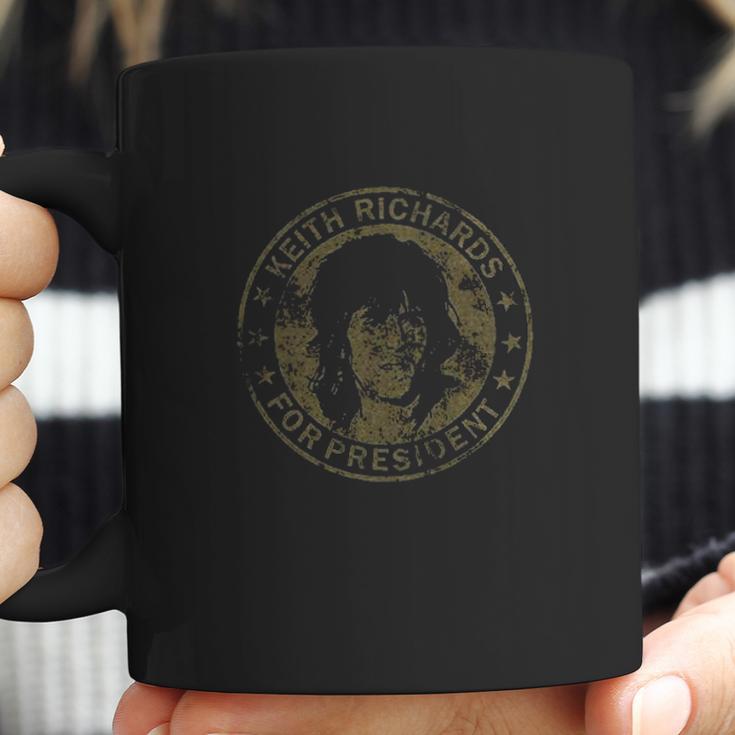 Rolling Stones Mens Keith For President Coffee Mug