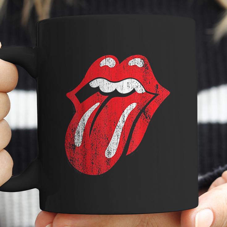 Rolling Stones Official Distressed Tongue Coffee Mug