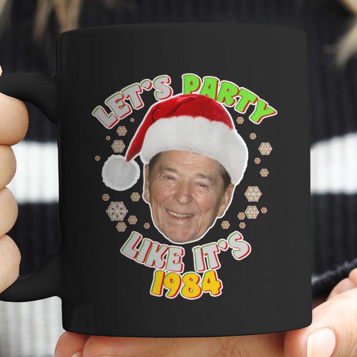 Ronald Reagan Lets Party Like Its 1984 Coffee Mug