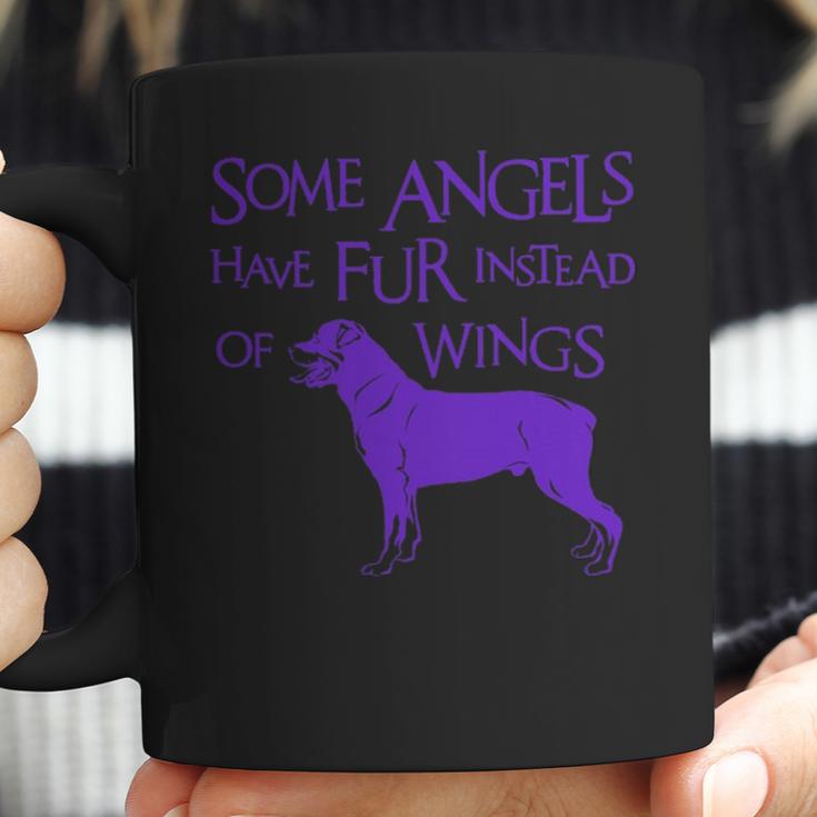 Rottweiler Angel Long Sleeve Coffee Mug