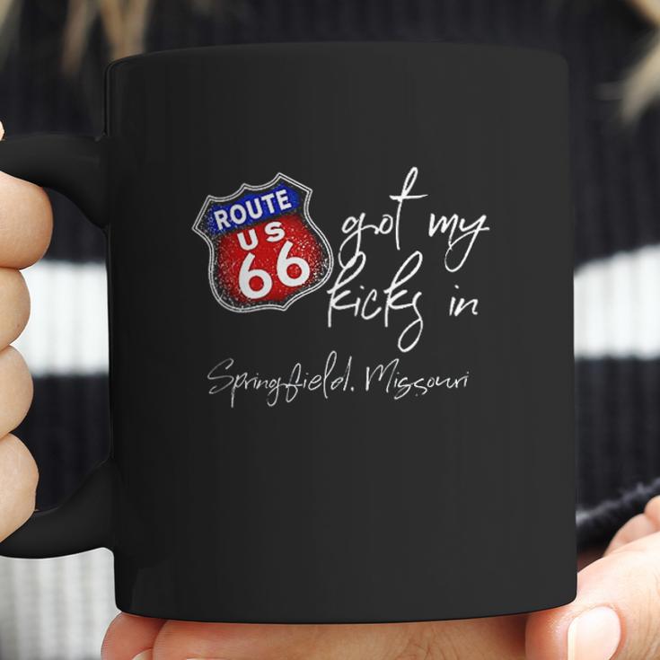 Route 66 Got My Kicks In Springfield Missouri Souvenir Coffee Mug