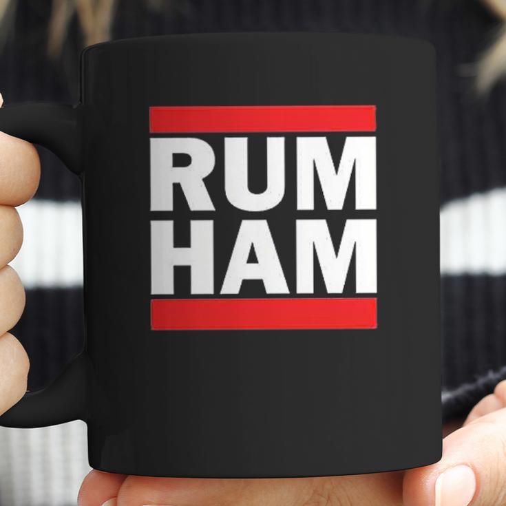 Rum Ham Funny Logo Parody Graphic Coffee Mug