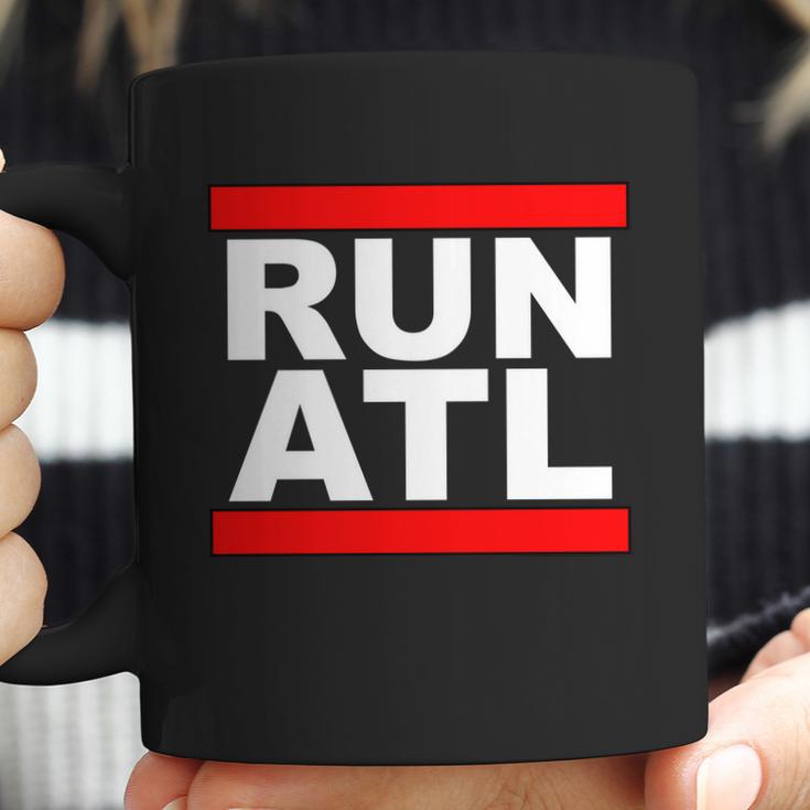 Run Atl Atlanta Georgia Sports Fans Coffee Mug