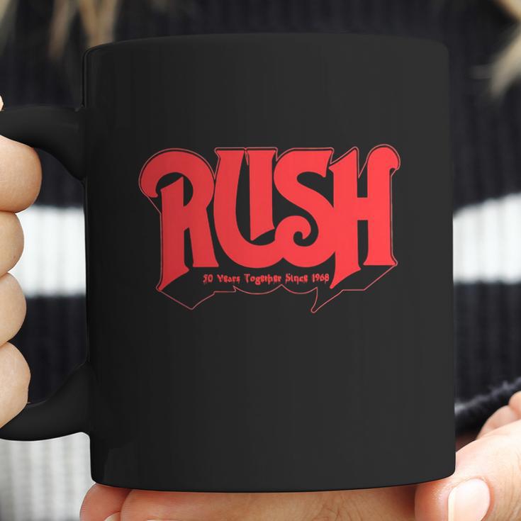 Rush 50 Years Together Coffee Mug