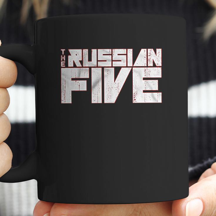 The Russian Five Official Movie Official Logo Of Red Wings Documentary Coffee Mug